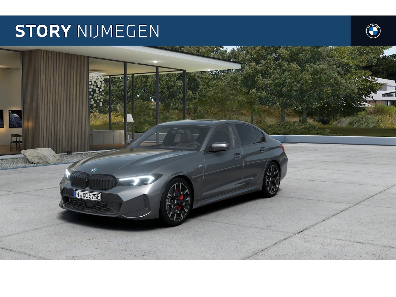 BMW 3-serie - 330e High Executive M Sport Automaat / Schuif-kanteldak / Sportstoelen / Stoelverwarming / - AutoWereld.nl