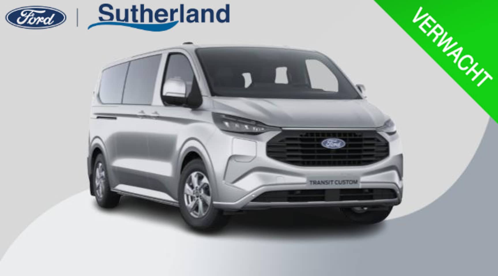 Ford Transit Custom - 340 2.5 PHEV L2H1 Limited 233pk |  Kombi | Incl. BTW/BPM | Dubbele zijschuifdeur | Privacy - AutoWereld.nl