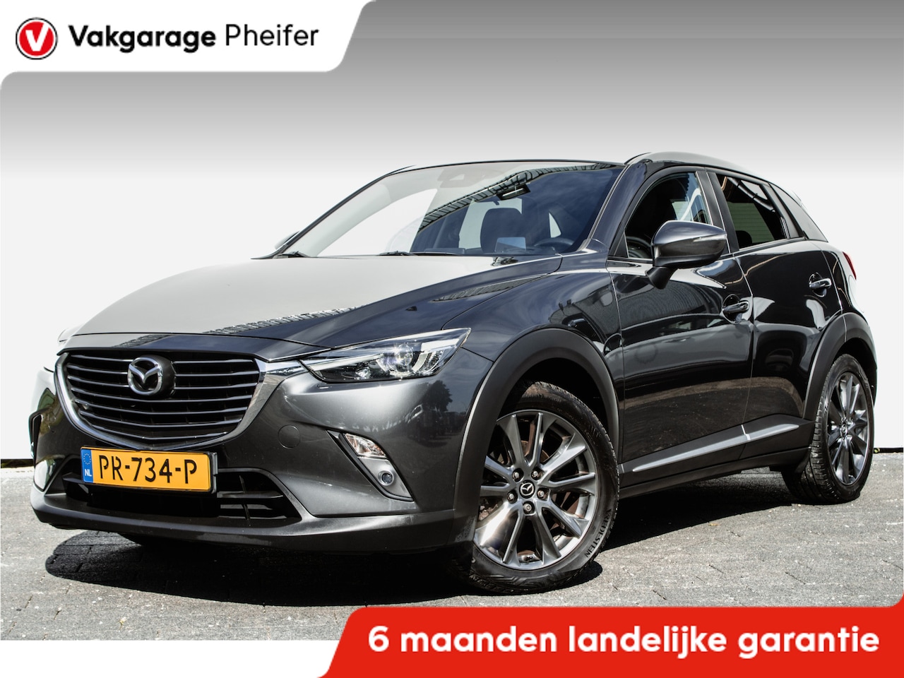 Mazda CX-3 - 2.0 SkyActiv-G 120 GT-Luxury Trekhaak/ Lederen int./ Stoelverwarming/ Cruise control - AutoWereld.nl