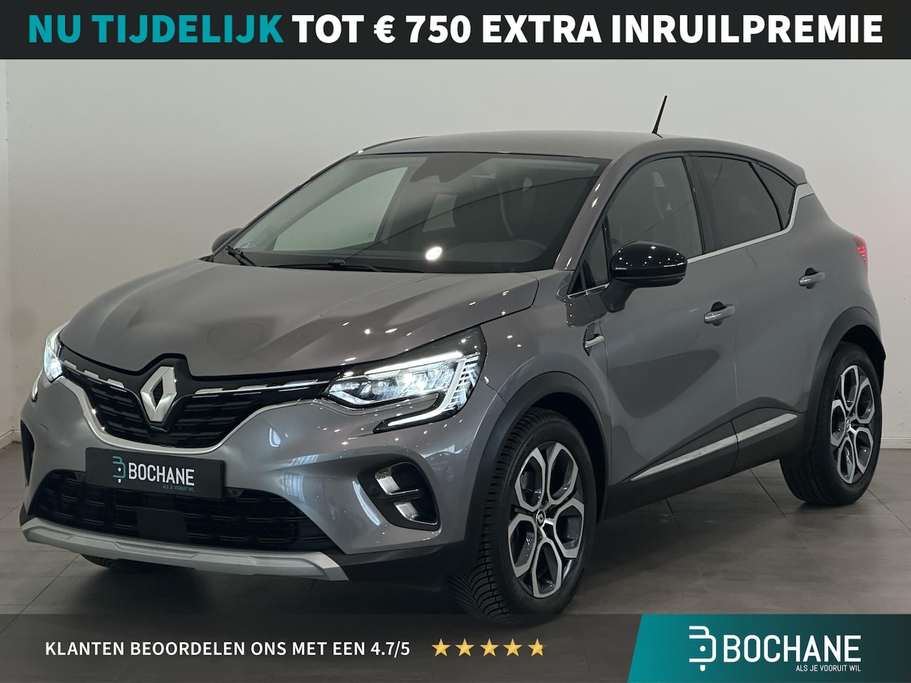 Renault Captur - 1.6 E-Tech Full Hybrid 145 Intens | Navigatie | Climate Control | Cruise Control | Lichtme - AutoWereld.nl