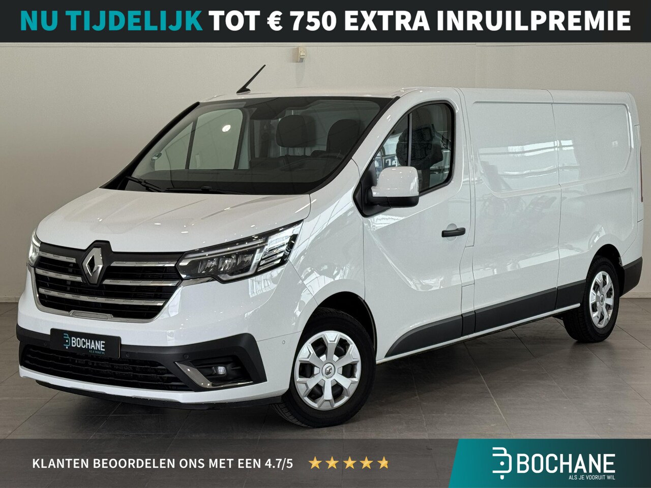 Renault Trafic - 2.0 dCi 130 T30 L2H1 Work Edition | Trekhaak | Bedrijfswageninrichting | Parkeersensoren v - AutoWereld.nl