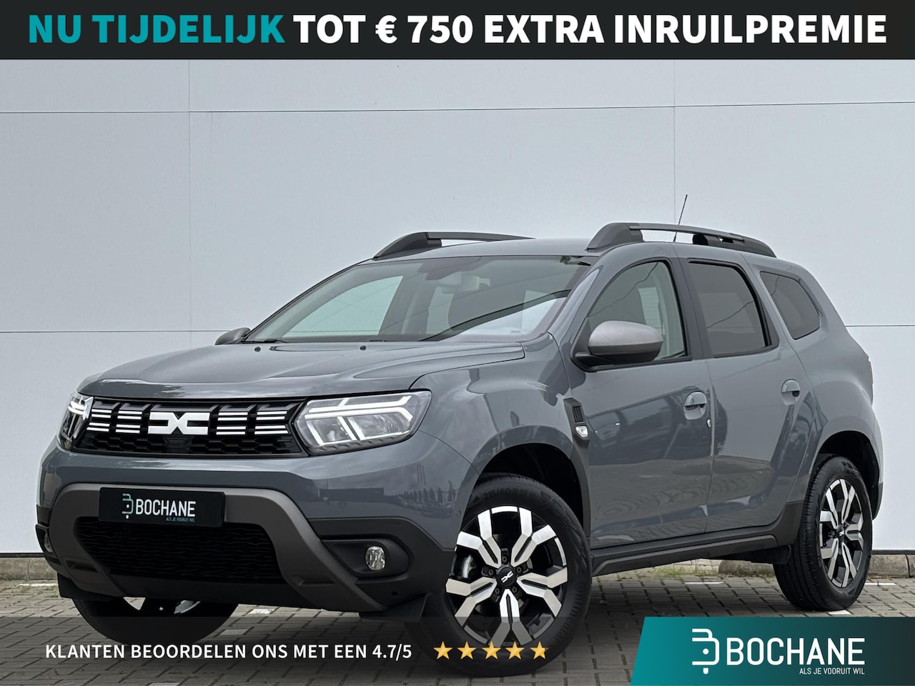 Dacia Duster - 1.3 TCe 130 Journey / Trekhaak / Aanhangwagen geremd 1200KG / Camera / Navigatie / - AutoWereld.nl