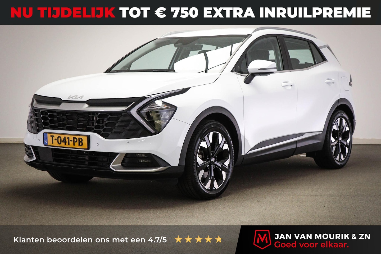 Kia Sportage - 1.6 T-GDi Plug-in Hybrid AWD DynamicLine | DAB | APPLE | CAMERA | TREKHAAK - AutoWereld.nl
