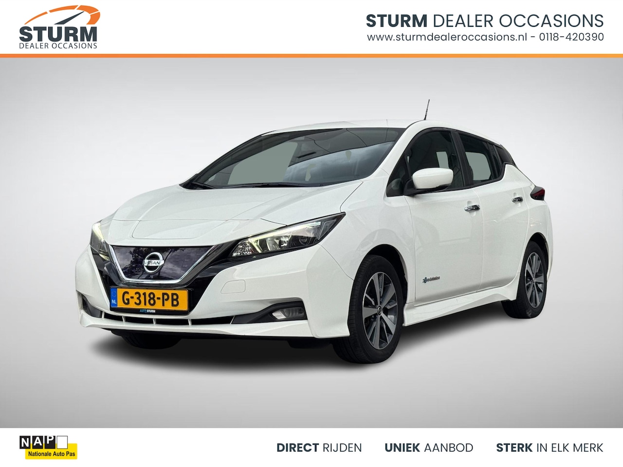 Nissan LEAF - Acenta 40 kWh | Navigatie | Camera | Adapt. Cruise Control | Apple Carplay/Android Auto | - AutoWereld.nl