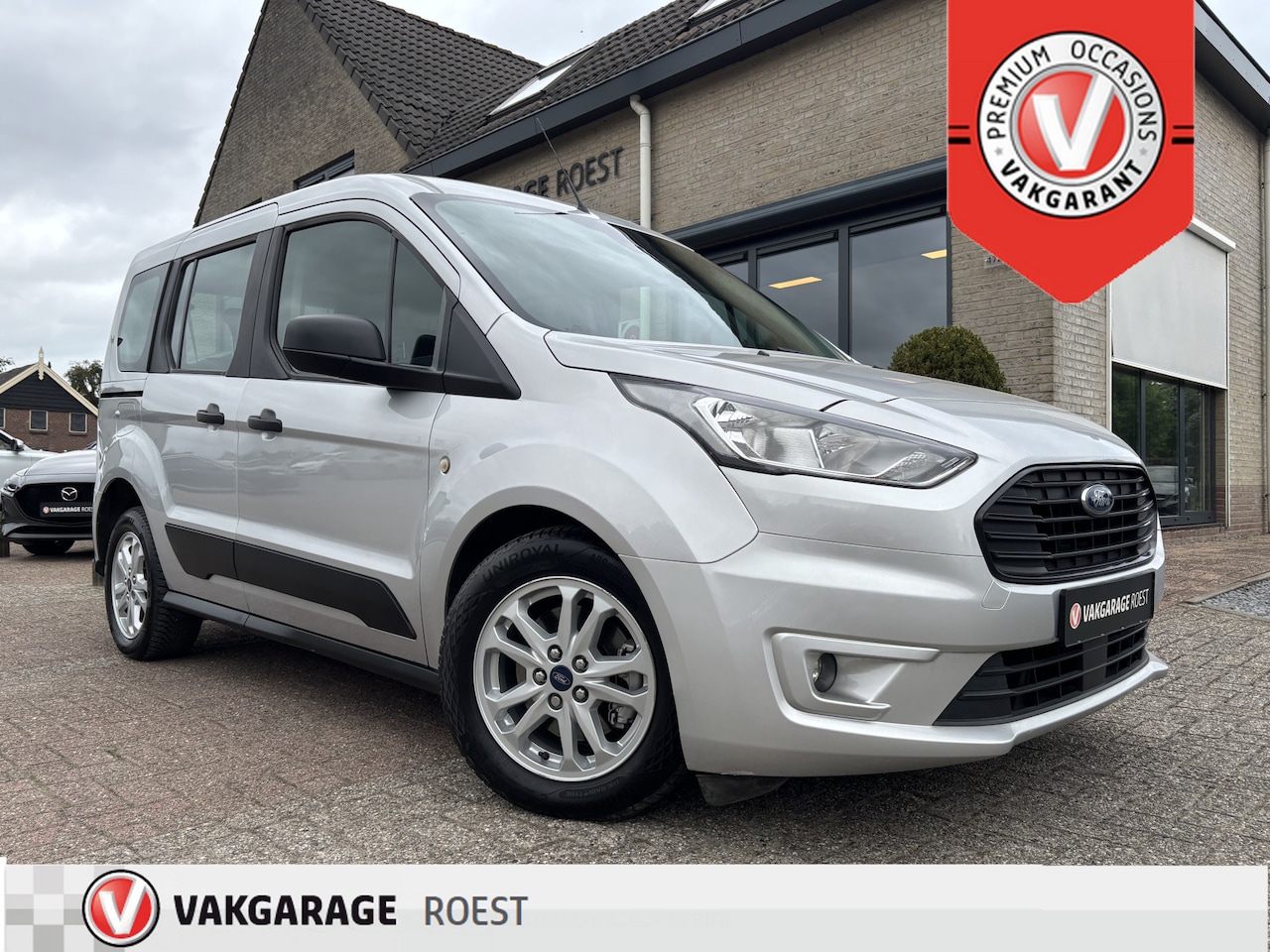 Ford Tourneo Connect - 1.0 Turbo 5-Persoons Carplay / Cruise control / Parkeersensors - AutoWereld.nl