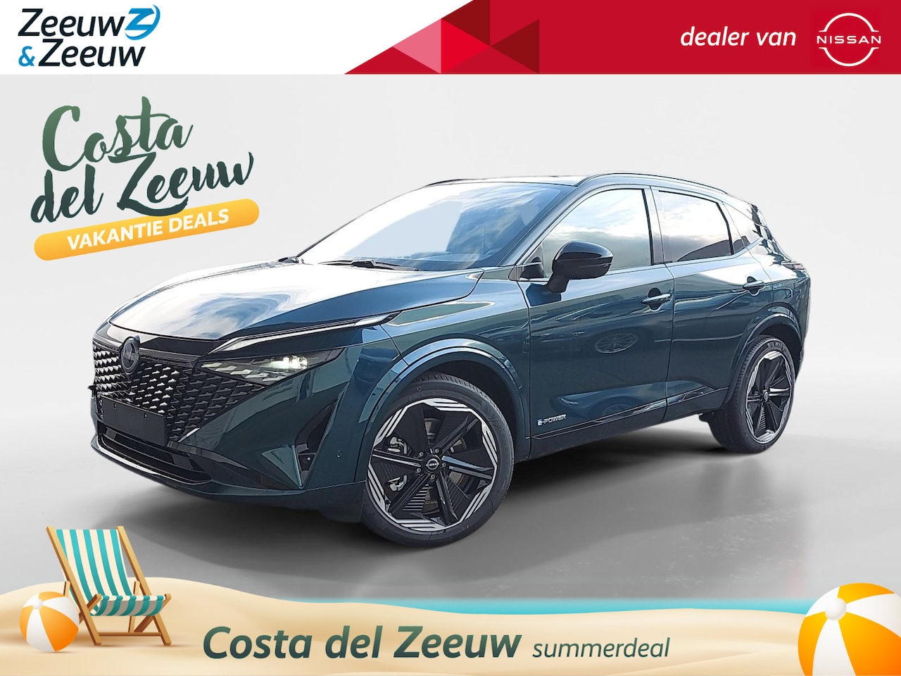 Nissan Qashqai - 1.5 e-Power N-Design | Nu in prijs verlaagd! +€ 6500 KORTING!! | Cold Pack | Panorama dak - AutoWereld.nl