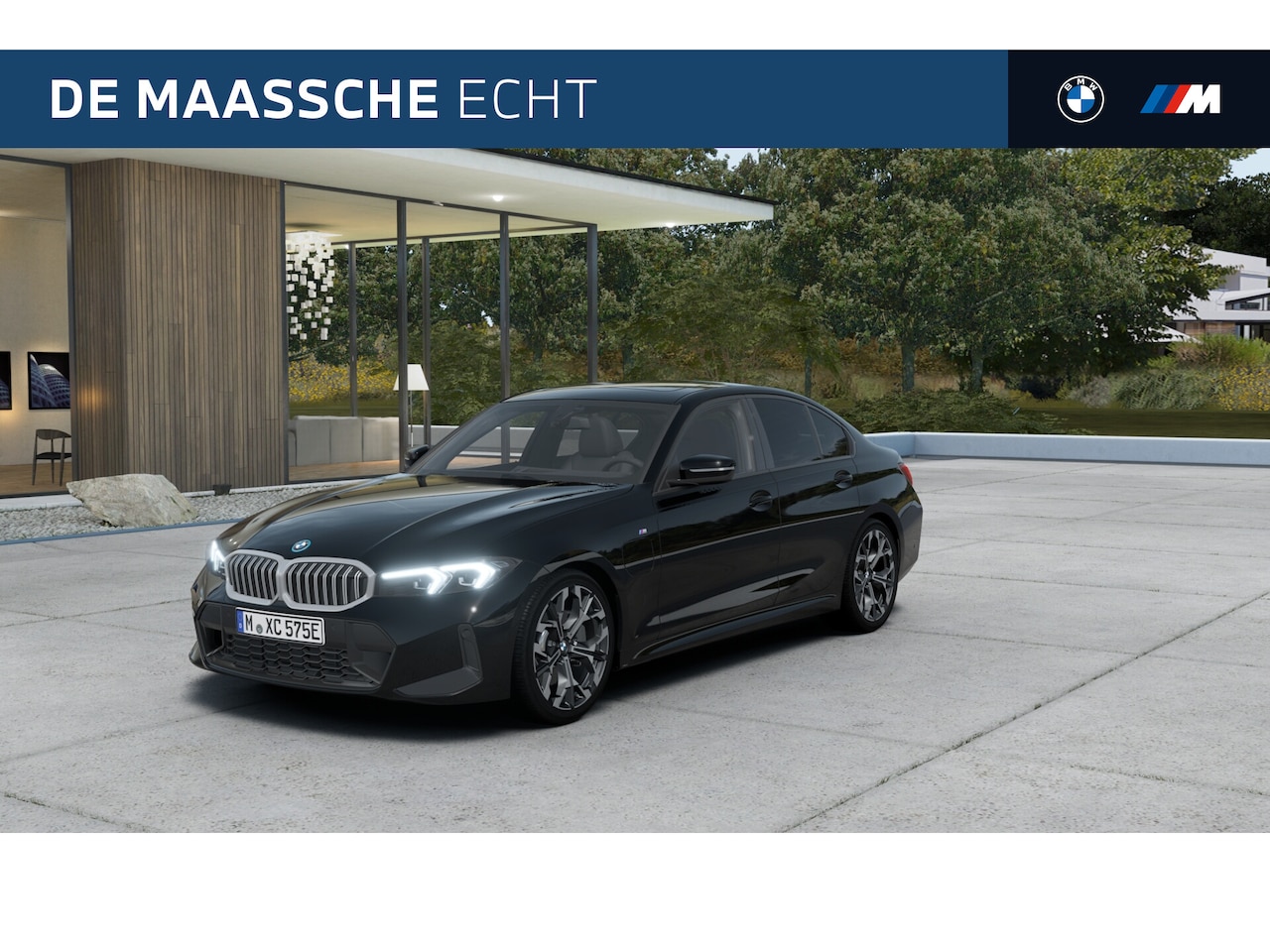 BMW 3-serie - 330e M Sport Automaat / Schuif-kanteldak / Trekhaak / Sportstoelen / Achteruitrijcamera / - AutoWereld.nl