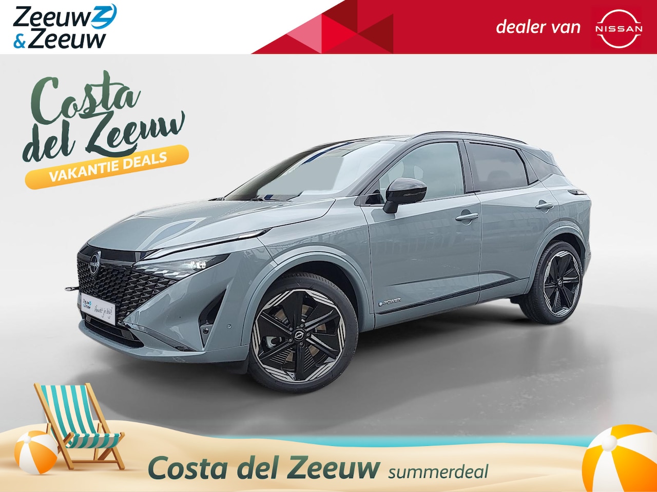 Nissan Qashqai - 1.5 e-Power N-Design | Nu in prijs verlaagd! +€ 6500 KORTING!! | Cold Pack | Panorama dak - AutoWereld.nl