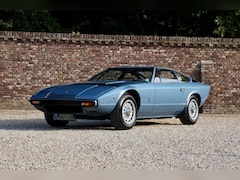 Maserati Khamsin - "Matching Numbers" In the shade of Celeste Chiaro with black Connolly leather interior, A