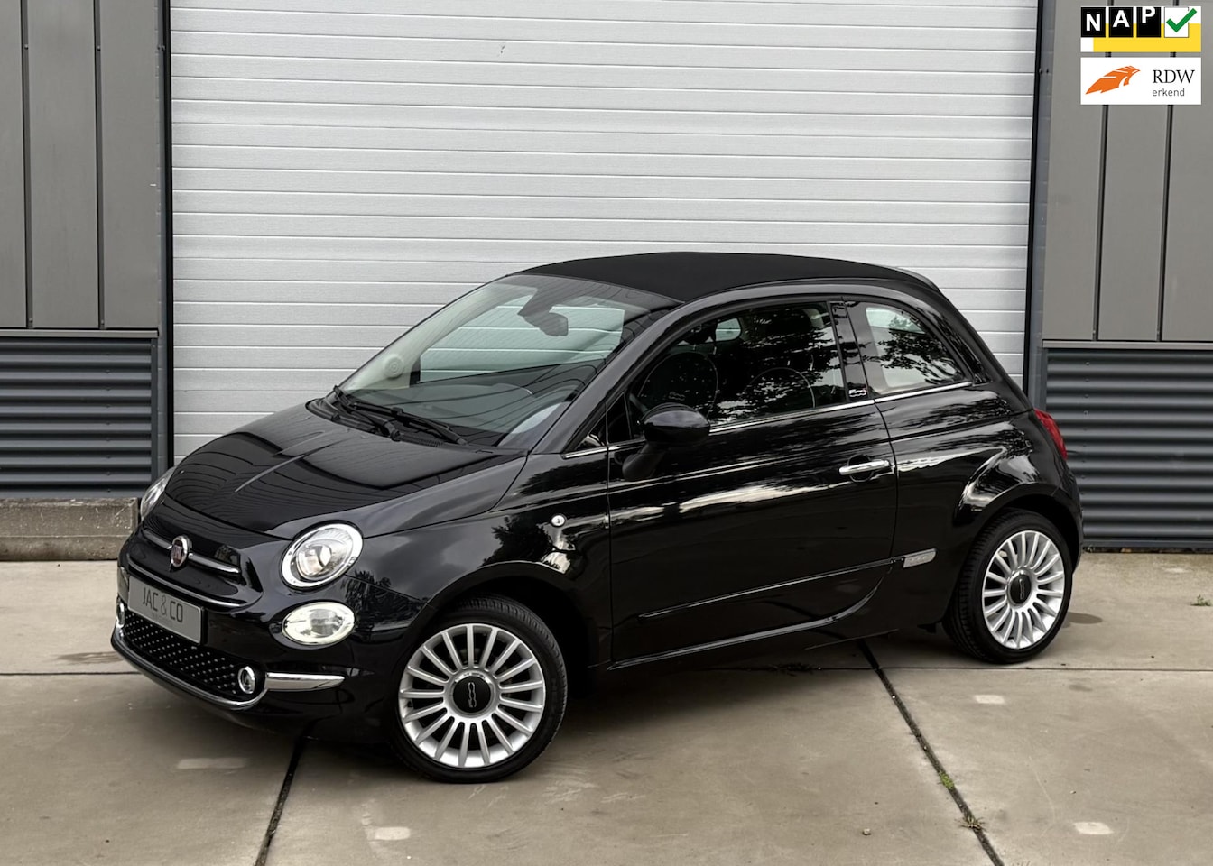 Fiat 500 C - 0.9 T LOUNGE - NAVI - SPOTIFY - AIRCO - NAP - AutoWereld.nl