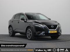 Nissan Qashqai - 158pk MHEV Xtronic Tekna | BOSE | Half leder | HUD | Elektrische achterklep | Elektrisch v