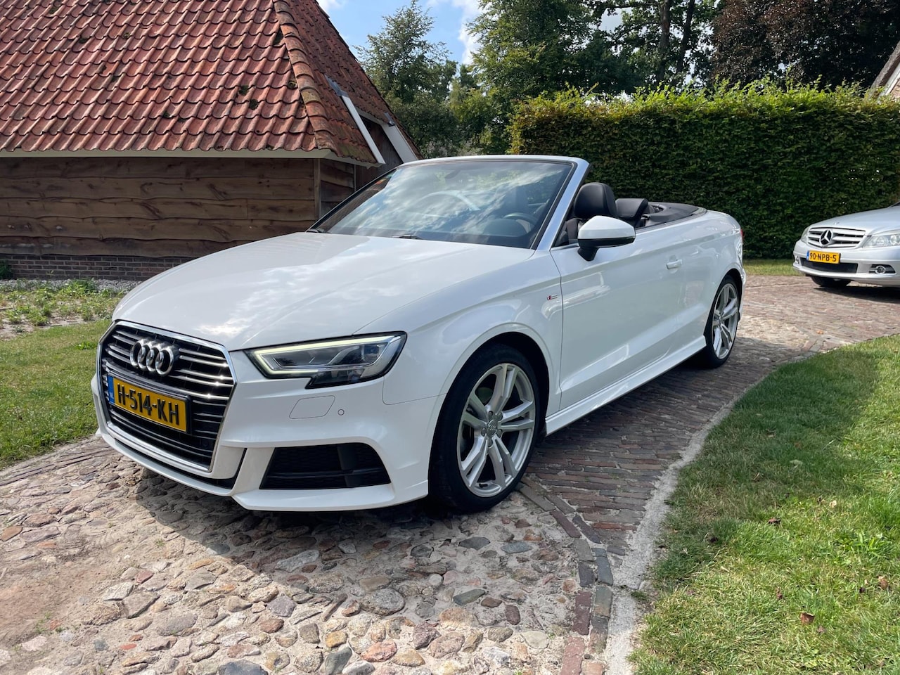 Audi A3 Cabriolet - 35 TFSI CoD Sport S Line Edition-Navi-Matrix-Nek / stoel verw- - AutoWereld.nl