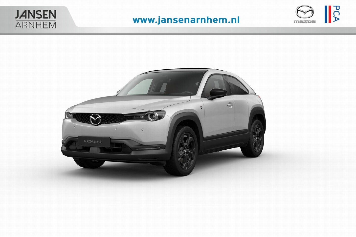 Mazda MX-30 - Nagisa | 18-inch lichtmetalen velgen, Black Metallic | 7-inch digitale meterset | Achterui - AutoWereld.nl