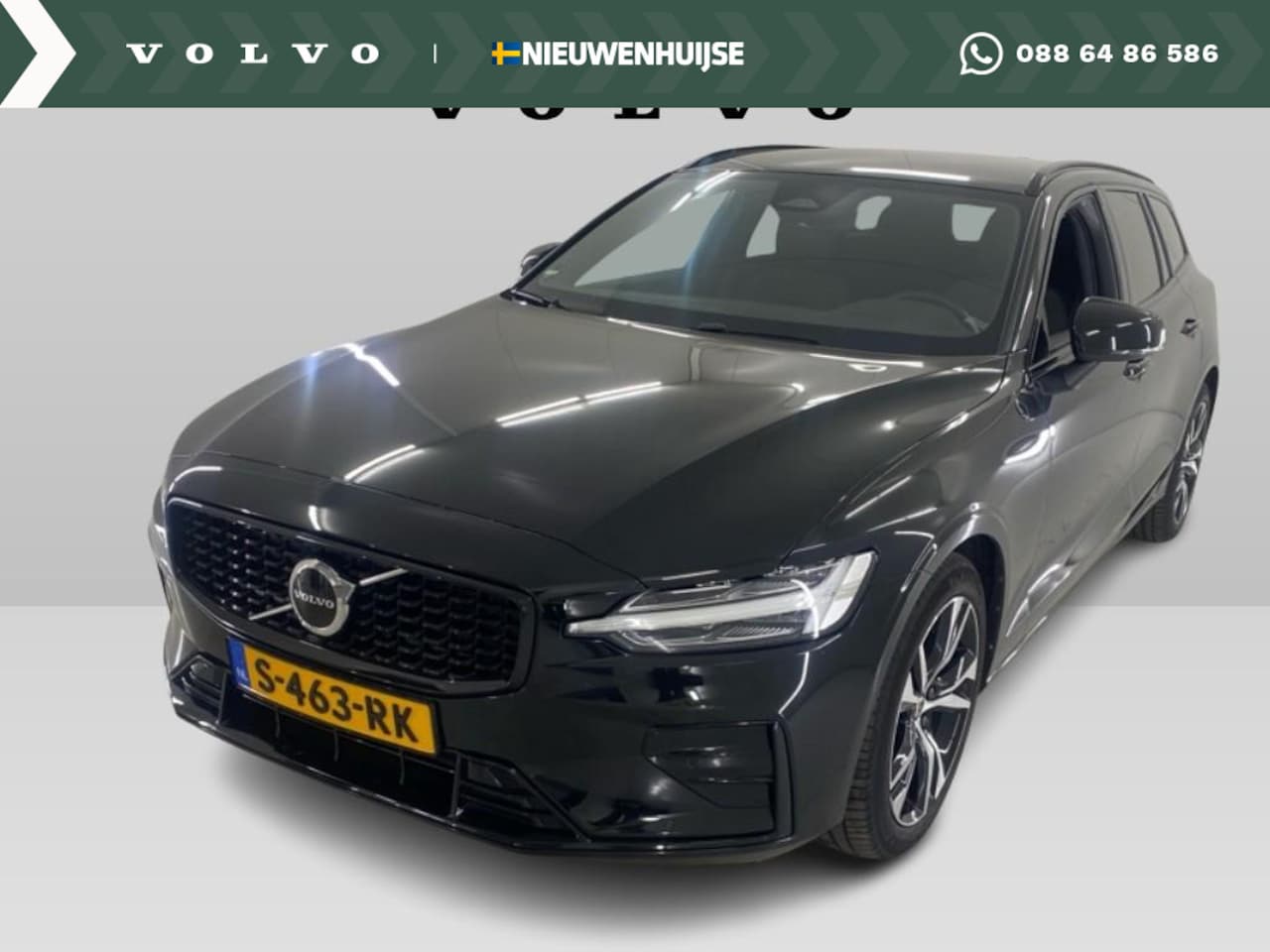 Volvo V60 - 2.0 B3 Plus Dark | Adaptieve Cruise Control | Parkeercamera | Stoel-/Stuurverwarming | DAB - AutoWereld.nl