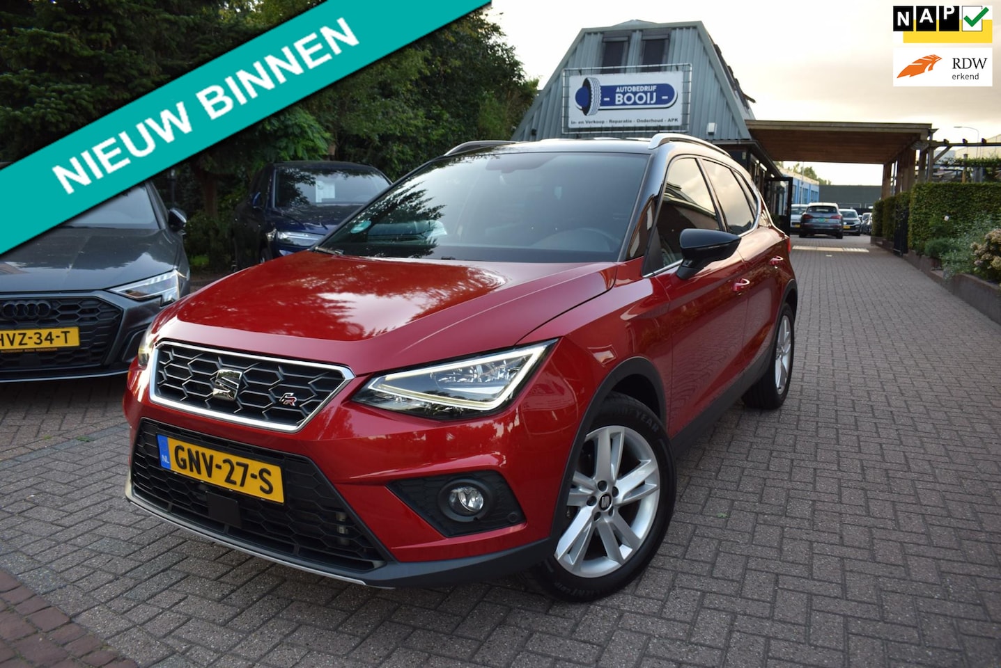 SEAT Arona - 1.5 TSI EVO FR Business Intense NAVI/CARPLAY/CRUISE/AIRCO-ECC/XENON/CAMERA/BLUETOOTH/DODEH - AutoWereld.nl