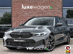 BMW 3-serie Touring - 330e xDrive M-Sport Pro LCI Dravitgrau Pano HUD el-zetels 19inch