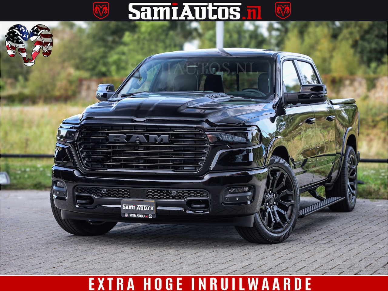 Dodge Ram 1500 - Night Premium | Full Option | De Meest Luxe Pick-Up in zijn Klasse | Comfortabele Dubbele - AutoWereld.nl