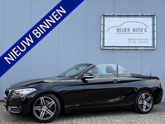 BMW 2-serie Cabrio - 220i Automaat Navigatie/Camera/Leer