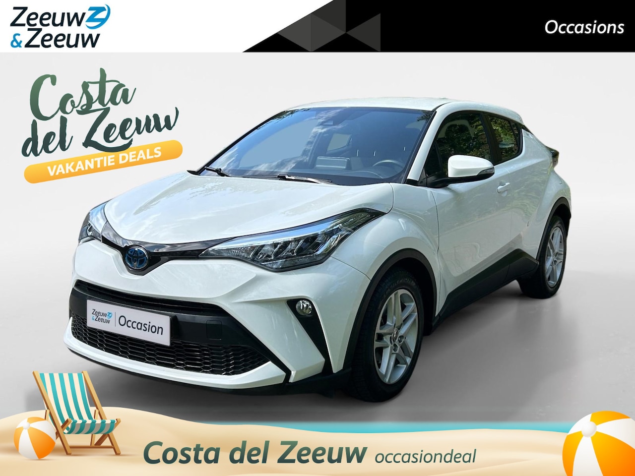 Toyota C-HR - 1.8 Hybrid Dynamic Climate , cruise , tel , lm velgen , apple carplay . camera . - AutoWereld.nl