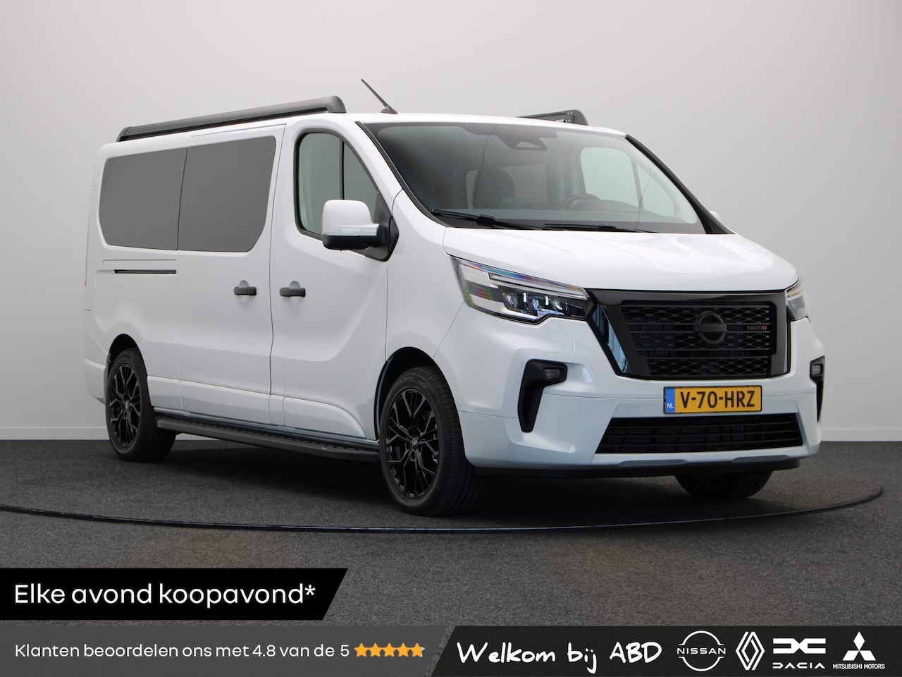 Nissan Primastar - 170pk dCi L2H1 Nismo+ dubbel cabine | 18 Inch Velgen | Apple Carplay | Achteruitrijcamera - AutoWereld.nl