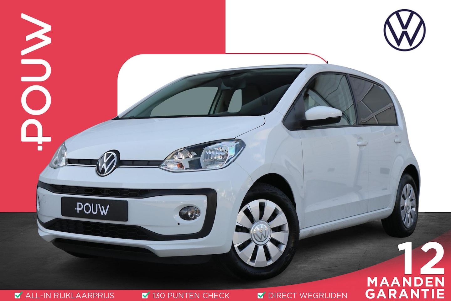 Volkswagen Up! - 1.0 65pk | Stoelverwarming | Clima | DAB+ - AutoWereld.nl