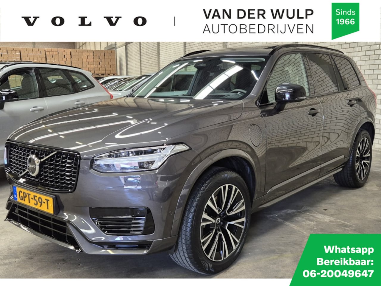 Volvo XC90 - T8 455PK AWD Ultra Dark | Luchtvering | Trekhaak | B&W Audio | - AutoWereld.nl
