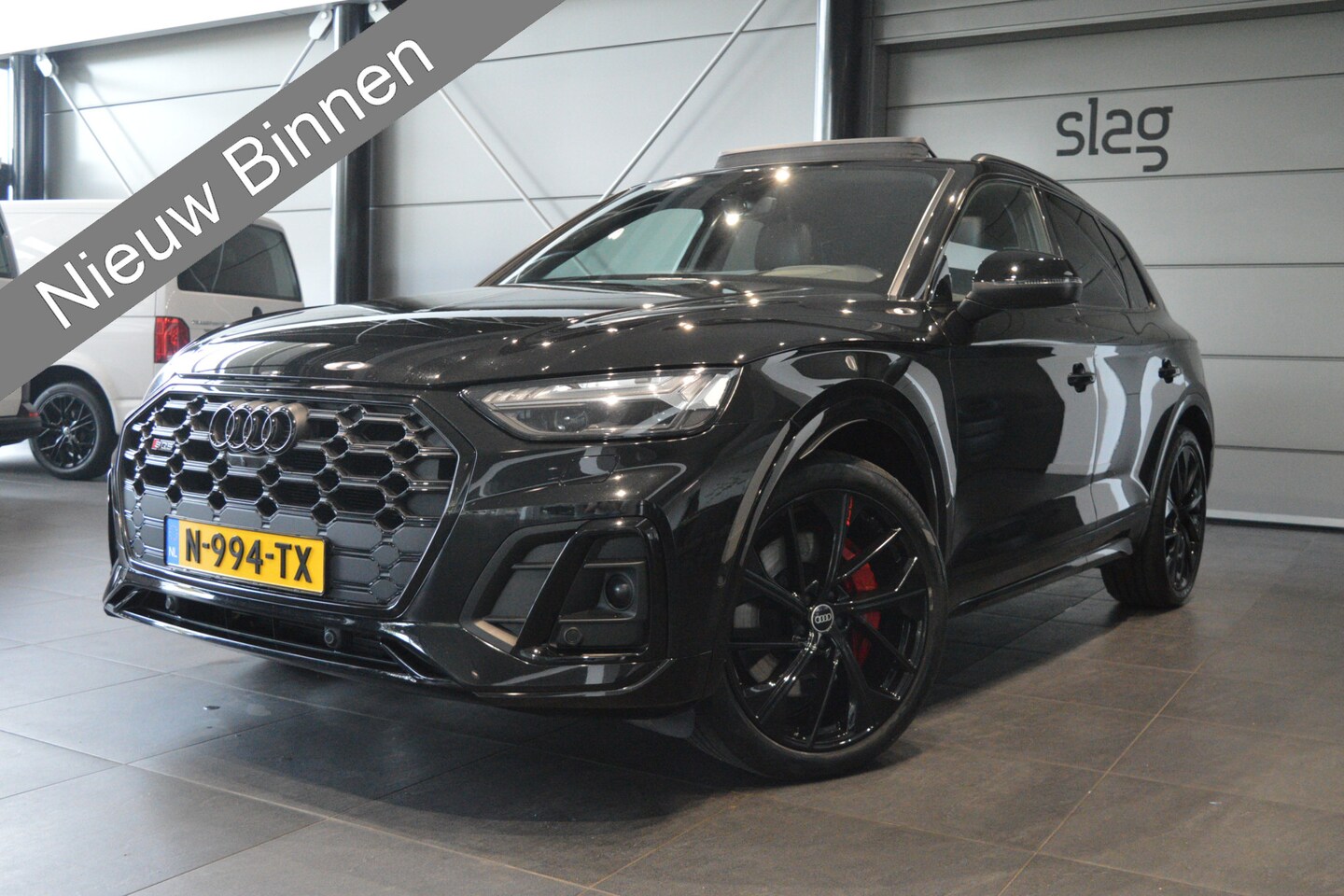 Audi SQ5 - 3.0 TDI quattro B&O pano keyless leer trekhaak luchtvering 342 pk !! - AutoWereld.nl