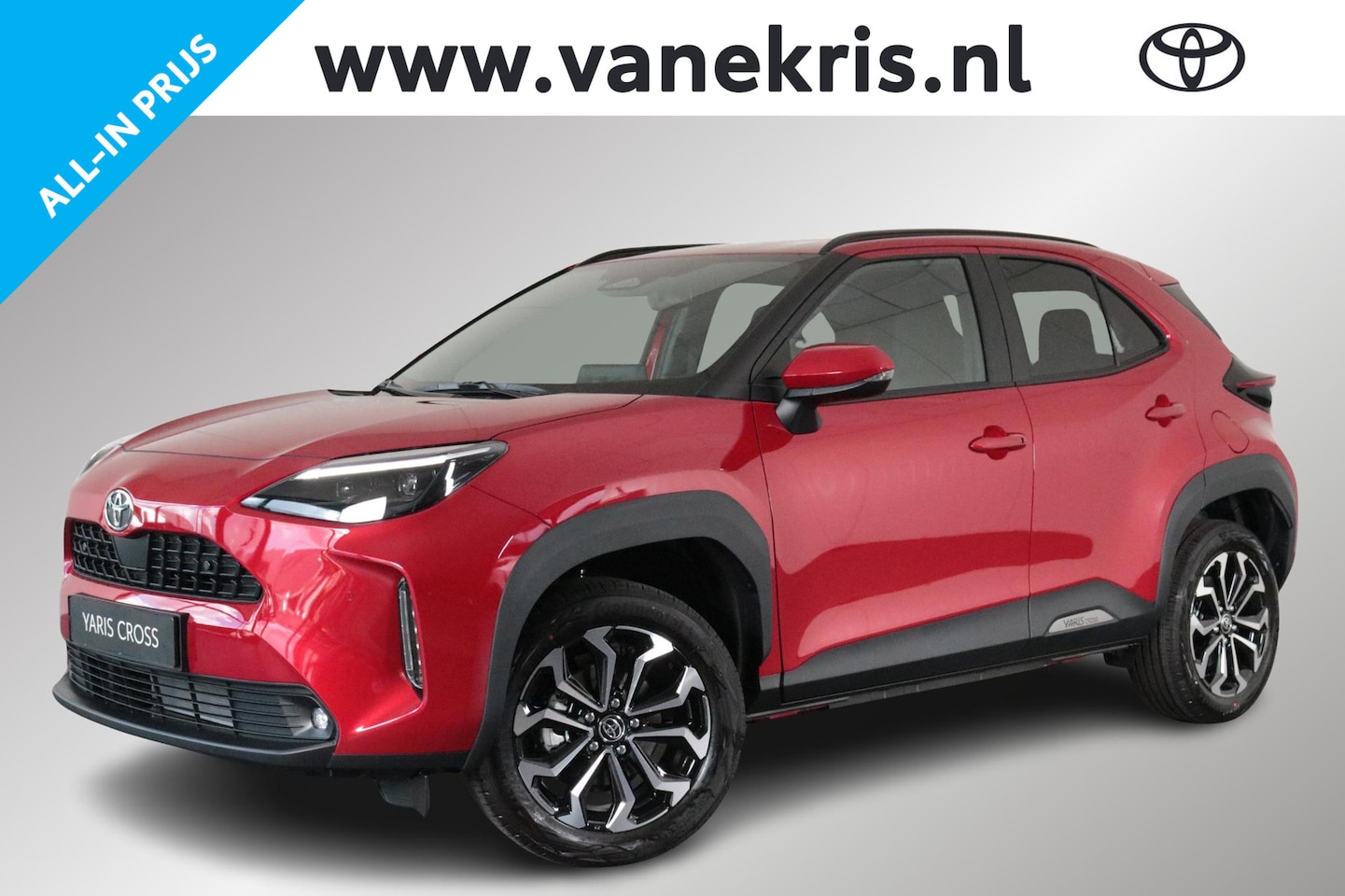Toyota Yaris Cross - 1.5 Hybrid 115 Dynamic 1.5 Hybrid 115 Dynamic, Comfortpack, BSM, Nieuw, Snel leverbaar, €2000,- Inruilpremie! - AutoWereld.nl