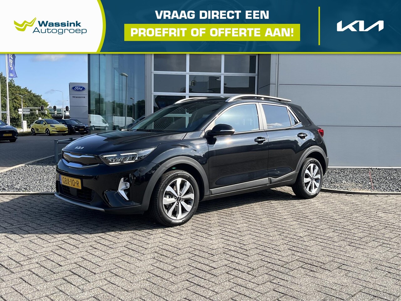 Kia Stonic - 1.0 T-GDi MHEV 100pk DynamicPlusLine | Camera | Navigatie | Climate Control | Stoel/Stuurv - AutoWereld.nl