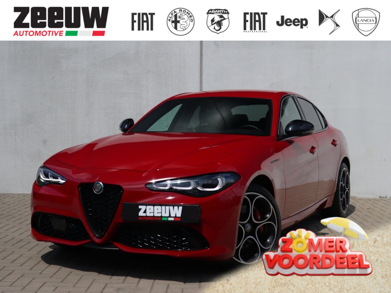 Alfa Romeo Giulia - 2.0 Turbo 280 PK Competizione Q4 AWD | Harman | Veloce | 19" - AutoWereld.nl
