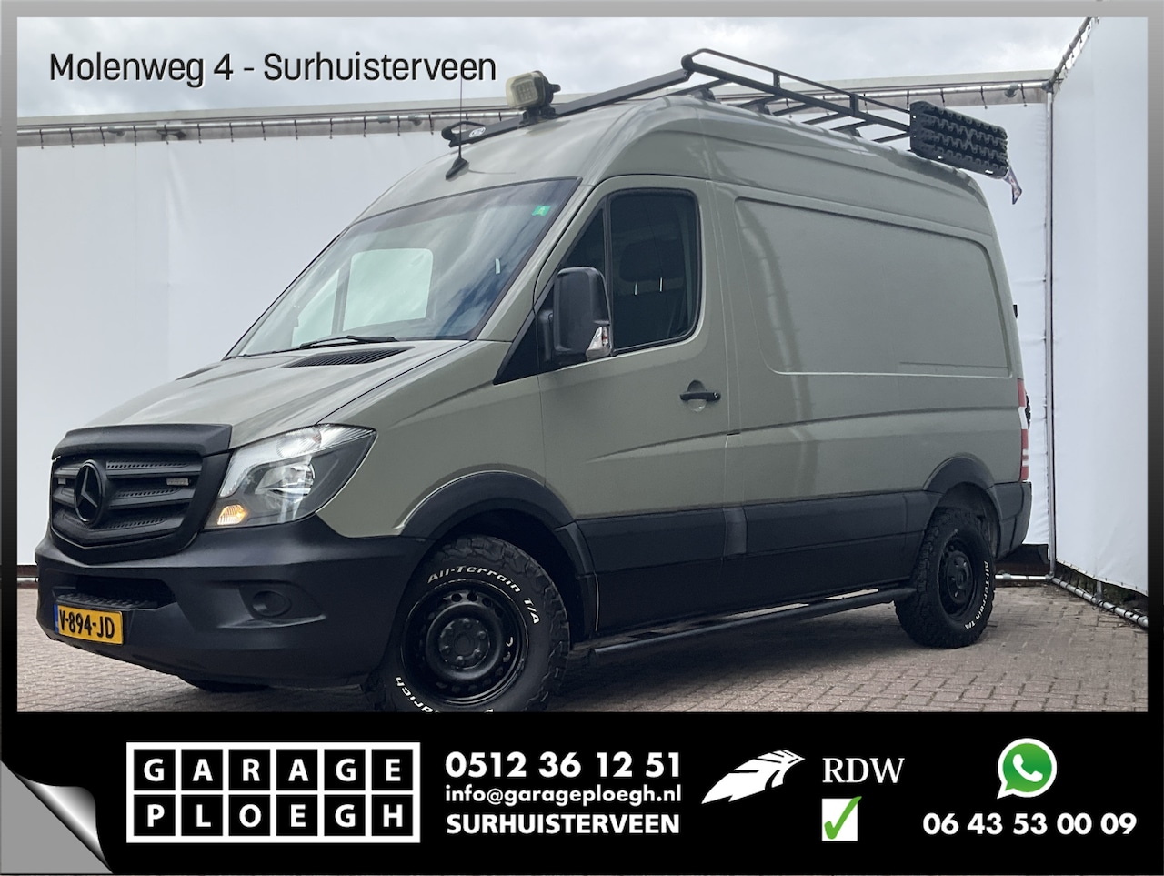 Mercedes-Benz Sprinter - 214 2.2 CDI 325 Aut7 Offroad pakket Camperombouw - AutoWereld.nl