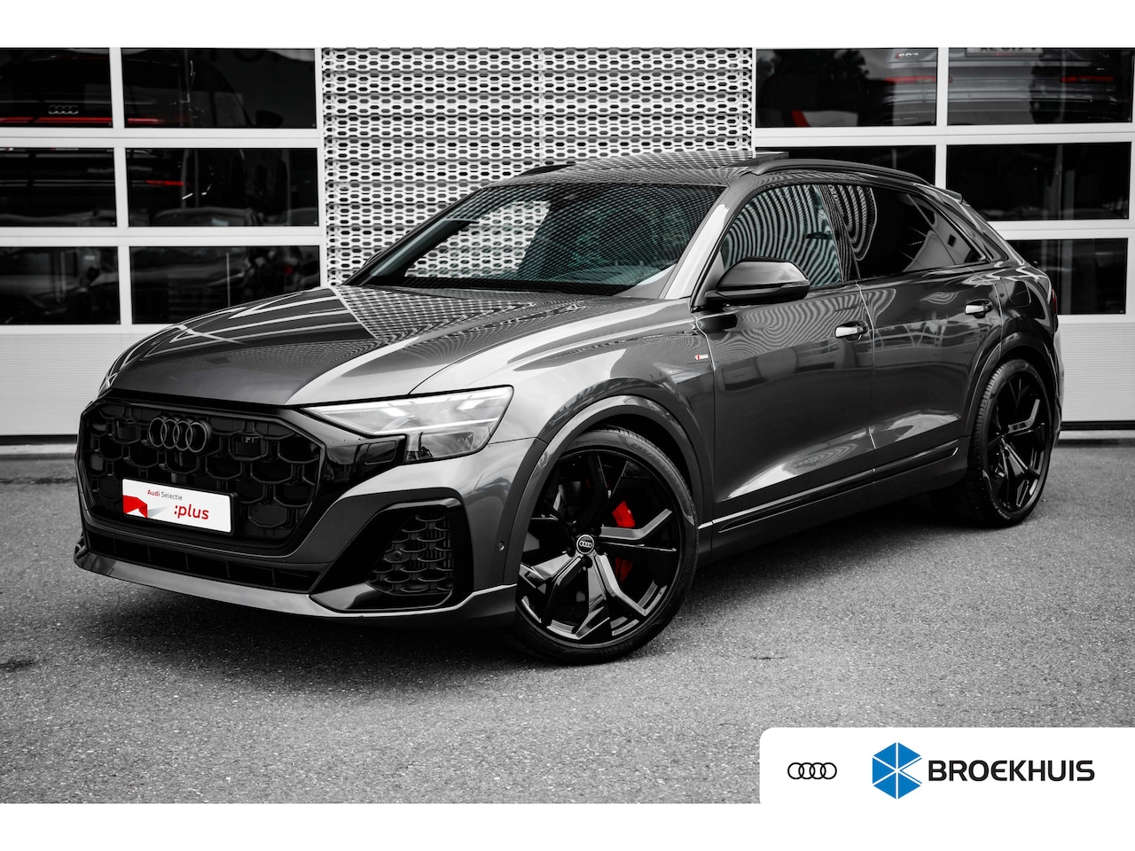 Audi Q8 - 55 TFSI e quattro Pro Line S | Panoramadak | HUD | Matrix | Servosluiting | City | Tour | - AutoWereld.nl