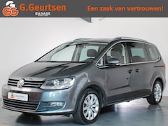 Volkswagen Sharan - 1.4 TSI Highline, 7-Persoons, Trekhaak, Geïntegreerde Kinderzitjes, lederen bekleding, Nav