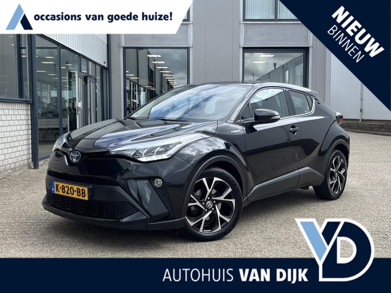 Toyota C-HR - 1.8 Hybrid Dynamic | NL Auto/1e Eig./Voll.Historie/Navi/Clima/Adapt.Cruise/Camera/18" - AutoWereld.nl
