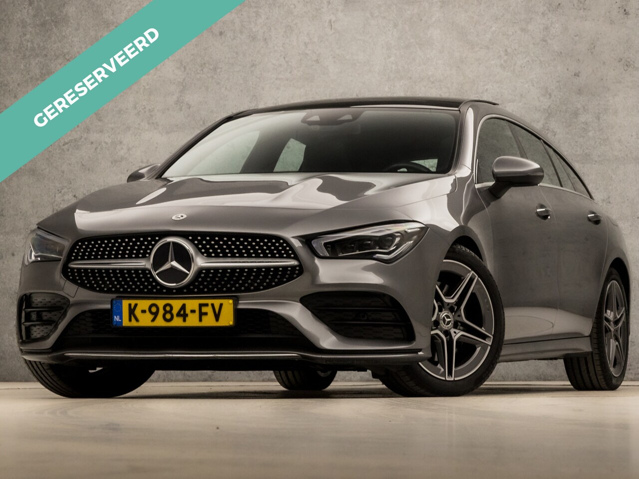 Mercedes-Benz CLA-klasse Shooting Brake - 200 AMG Sport 164Pk Automaat (SCHUIFDAK, MEMORY SEATS, SFEERVERLICHTING, LEDER/ALCANTARA, - AutoWereld.nl