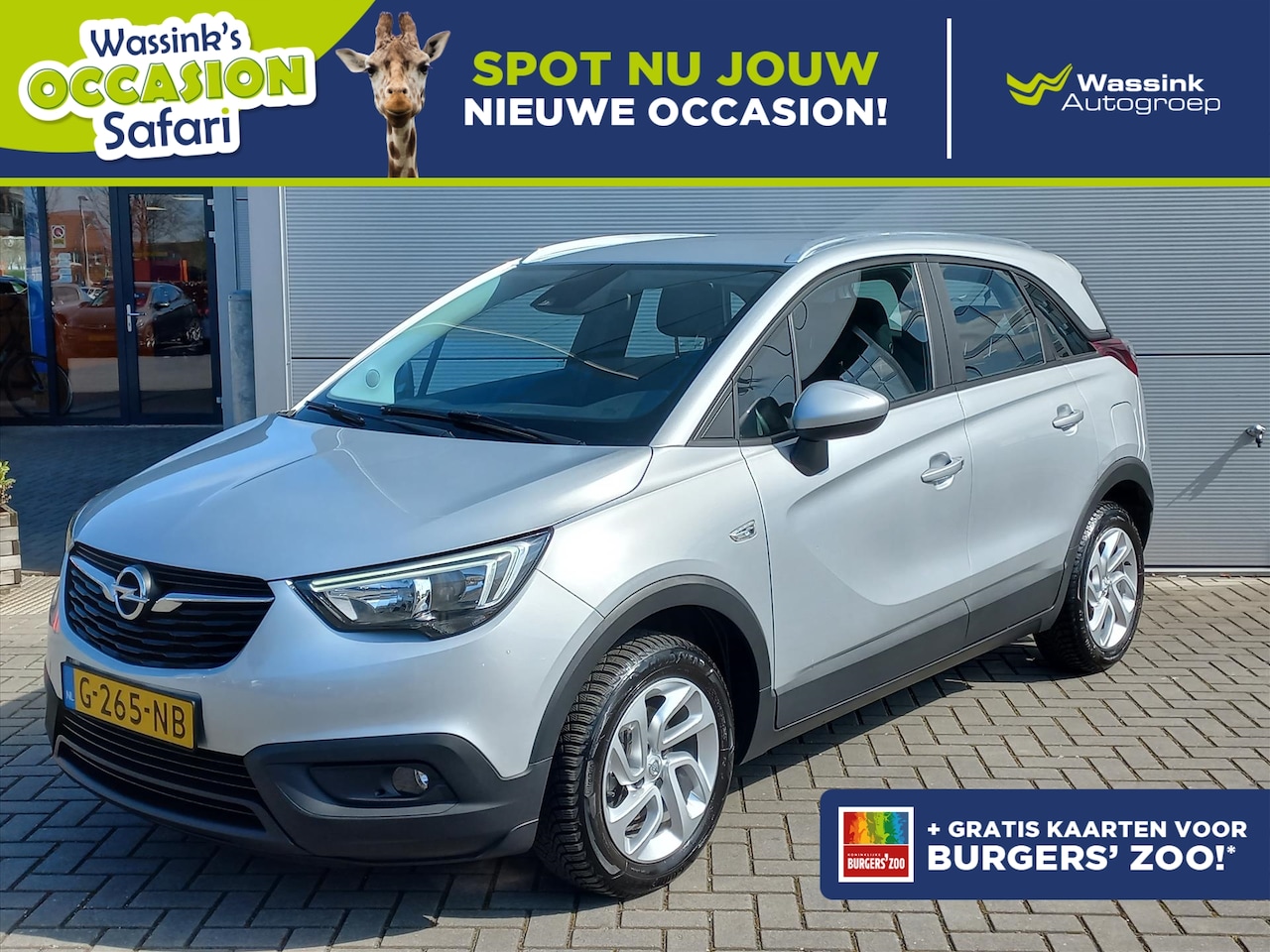 Opel Crossland X - 1.2 T 110pk Edition | Airconditioning | Navigatie | Lm-velgen | Cruise control | Apple Car - AutoWereld.nl