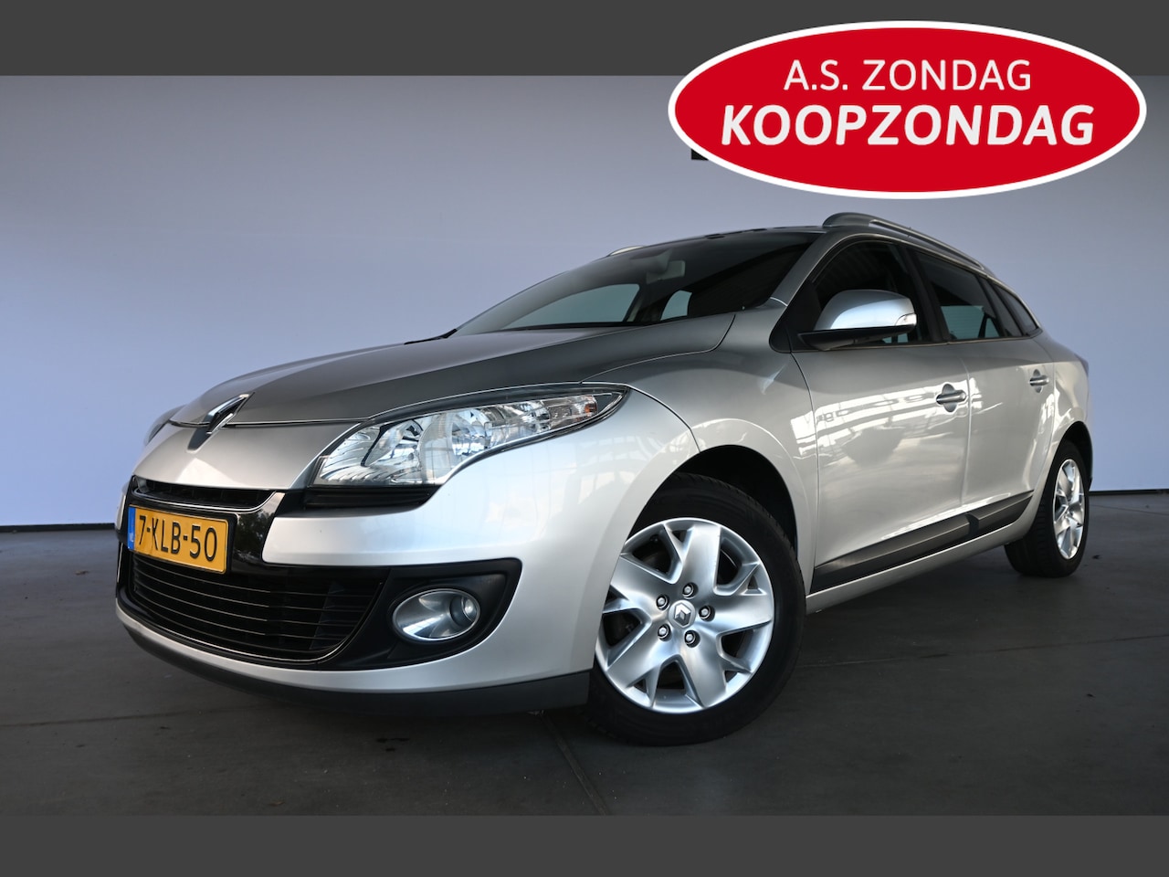 Renault Mégane Estate - 1.5 dCi Expression Clima Cruise control Navigatie Elektrisch pakket Inruil Mogelijk! - AutoWereld.nl