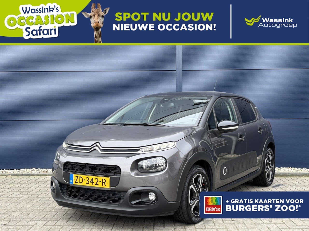 Citroën C3 - 1.2 Feel Edition | Climate control | Navigatie | Airbumps | Parkeersensoren | Apple + Andr - AutoWereld.nl