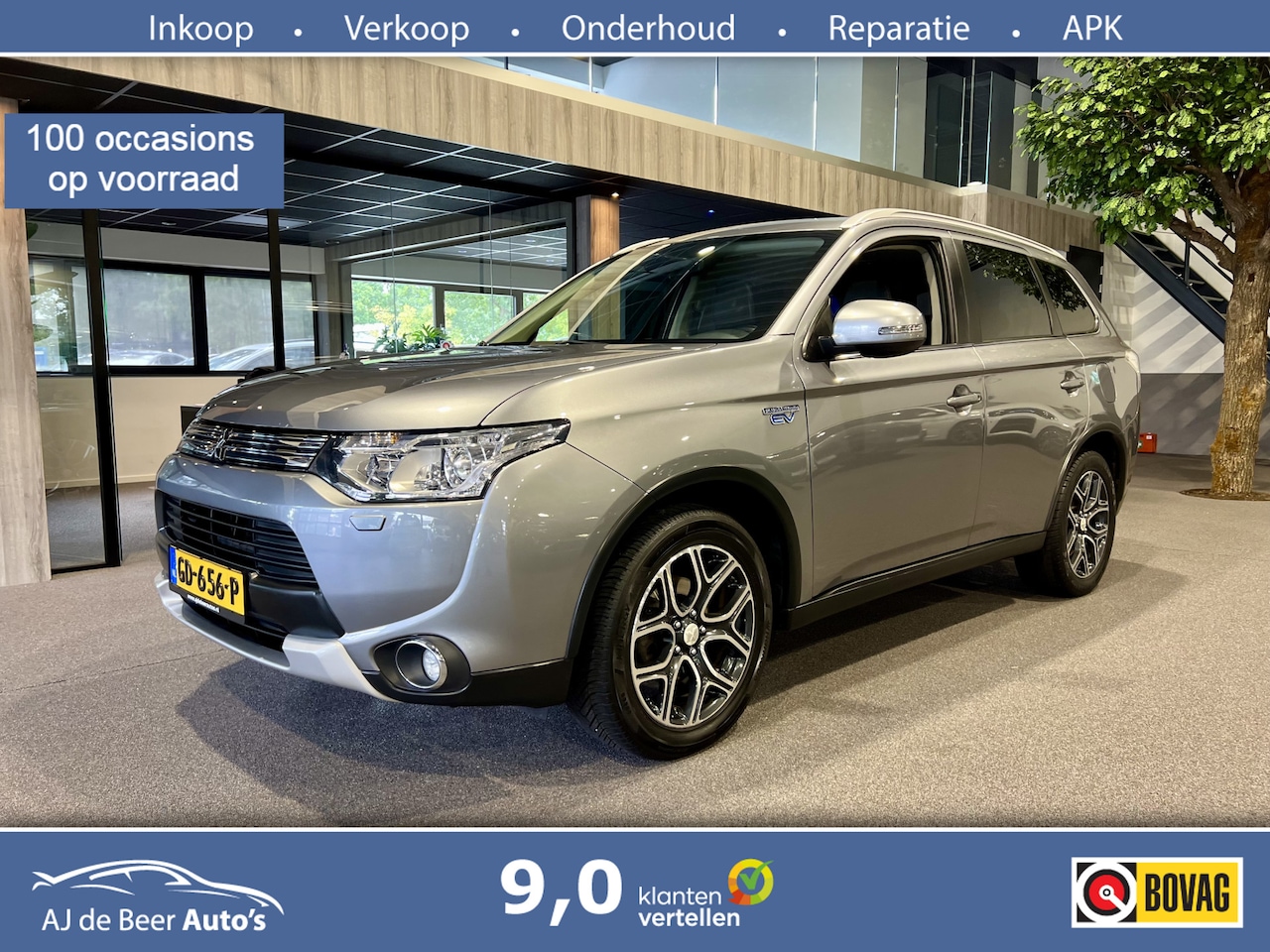 Mitsubishi Outlander - 2.0 PHEV Instyle+ X-Line Navi | Camera | Open dak | Trekhaak - AutoWereld.nl