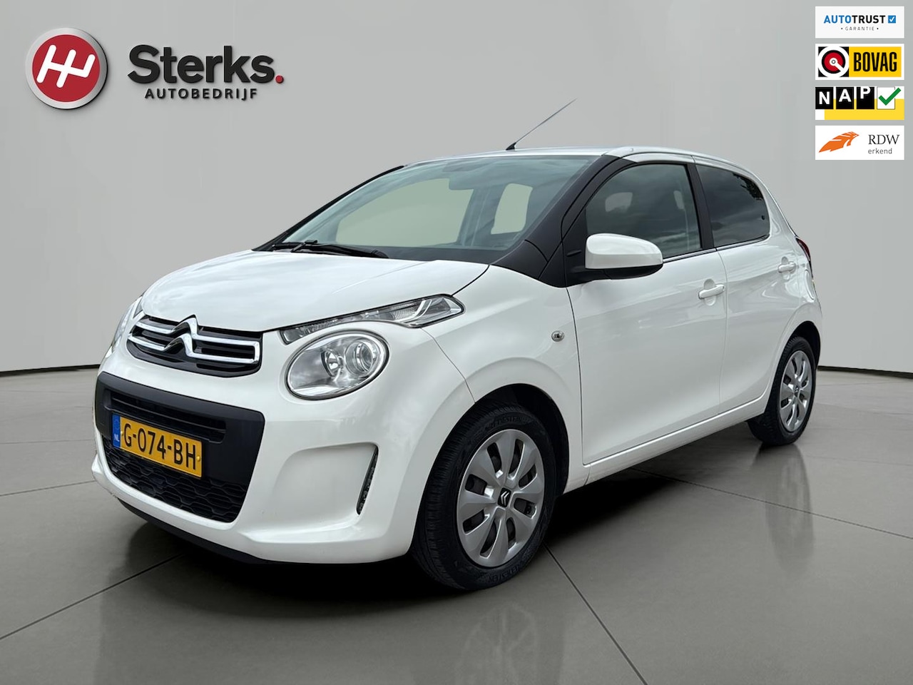 Citroën C1 - 1.0 VTi Feel 32695 KM !!! AIRCO CHROOM PAKKET ZEER MOOI NL AUTO - AutoWereld.nl