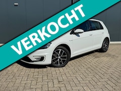 Volkswagen e-Golf - E-DITION * Warmtepomp * Navigatie * Lichtmetalen Velgen * Adaptieve Cruise Control