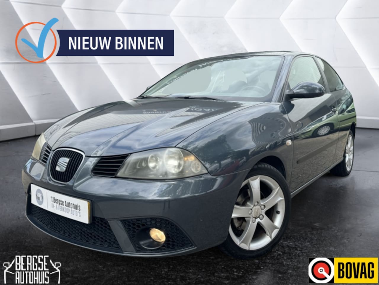 SEAT Ibiza - 1.4 16V Sport CRUISE AIRCO INRUILVOORDEEL - AutoWereld.nl