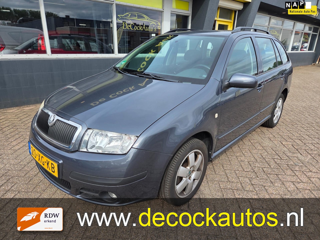 Skoda Fabia Combi - 1.4-16V Spirit+/Perfect Onderhouden - AutoWereld.nl