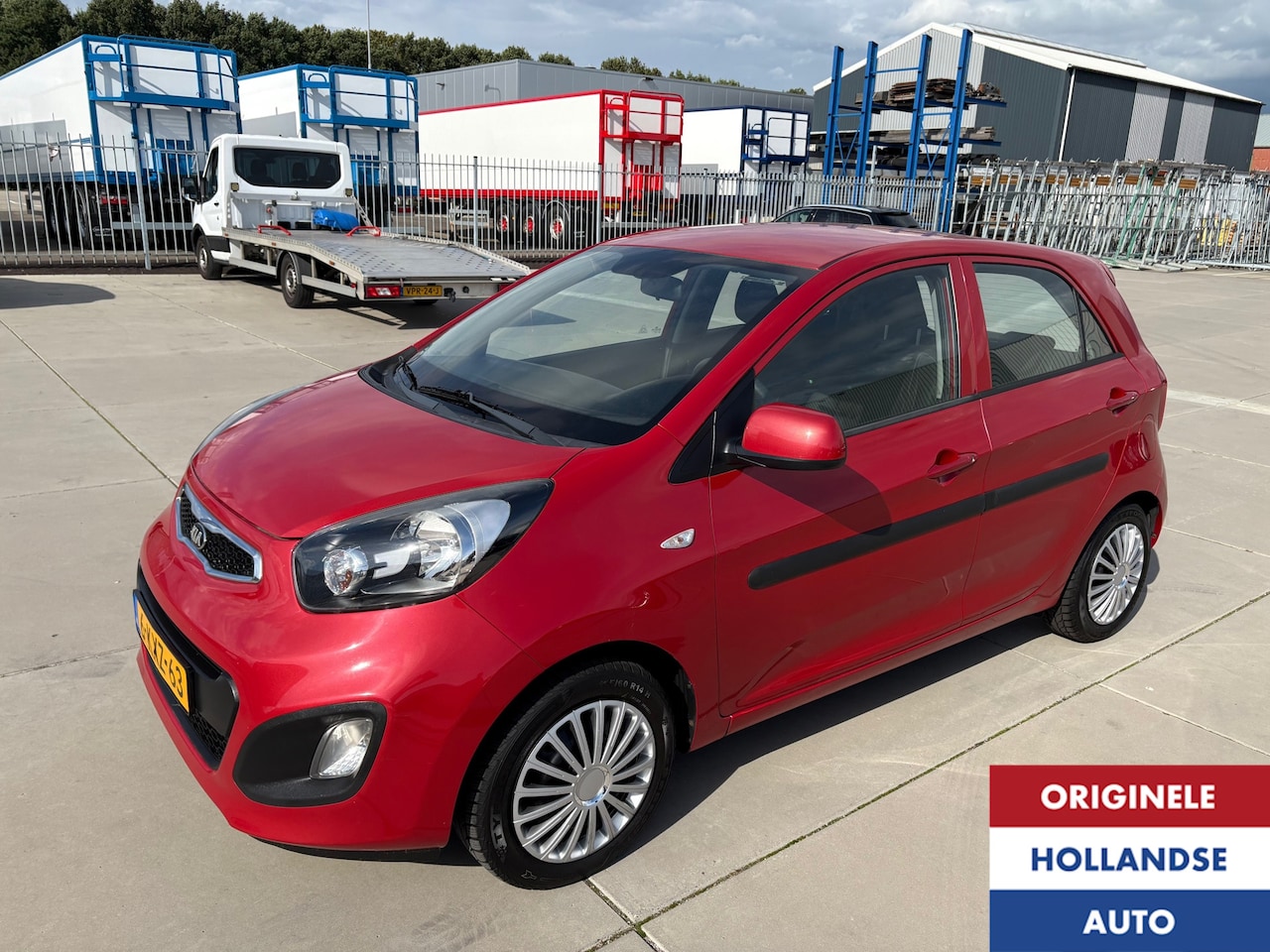 Kia Picanto - 1.2 CVVT VOL Automaat Airco van Oma 1e Eigenaar - AutoWereld.nl