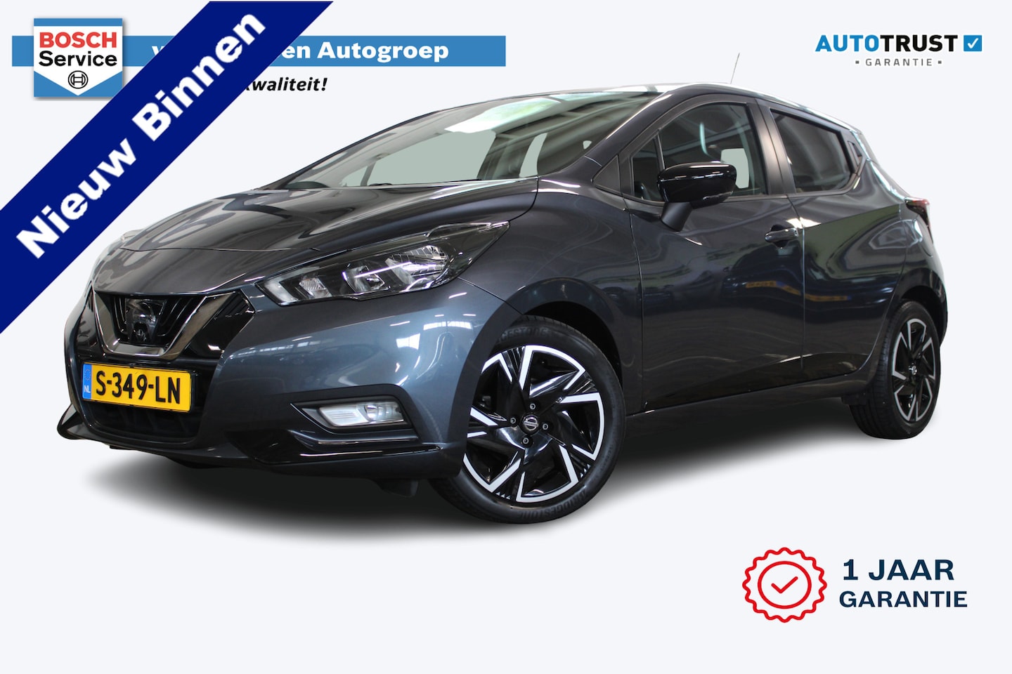 Nissan Micra - 1.0 IG-T N-Design | Incl. 12 maanden garantie | Cruise control | Apple carplay/Android aut - AutoWereld.nl
