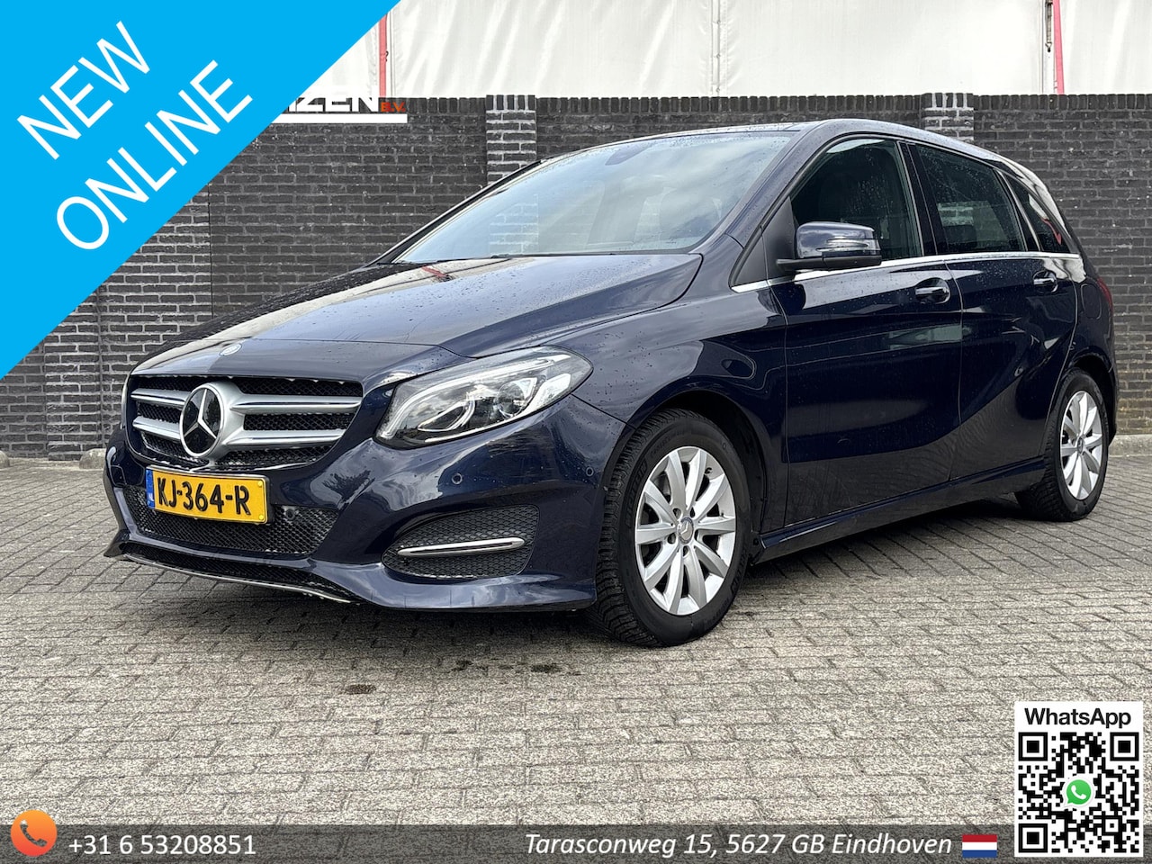 Mercedes-Benz B-klasse - 180 Ambition | Leder | Pano | Climate | Cruise | Navi | PDC | - AutoWereld.nl