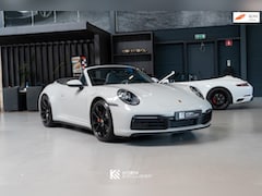 Porsche 911 Cabrio - 992 3.0 Carrera S (2019) krijtgrijs, Sport Chrono, Sportuitlaat, 18 weg stoelen