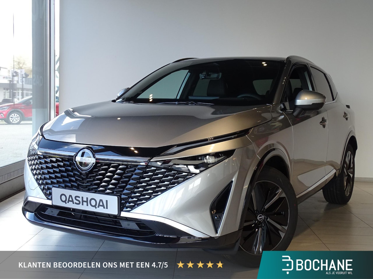 Nissan Qashqai - 1.3 MHEV Tekna | Panoramisch glazen dak + Cold Pack | 12.3" TFT digitale cockpit | Audiosy - AutoWereld.nl