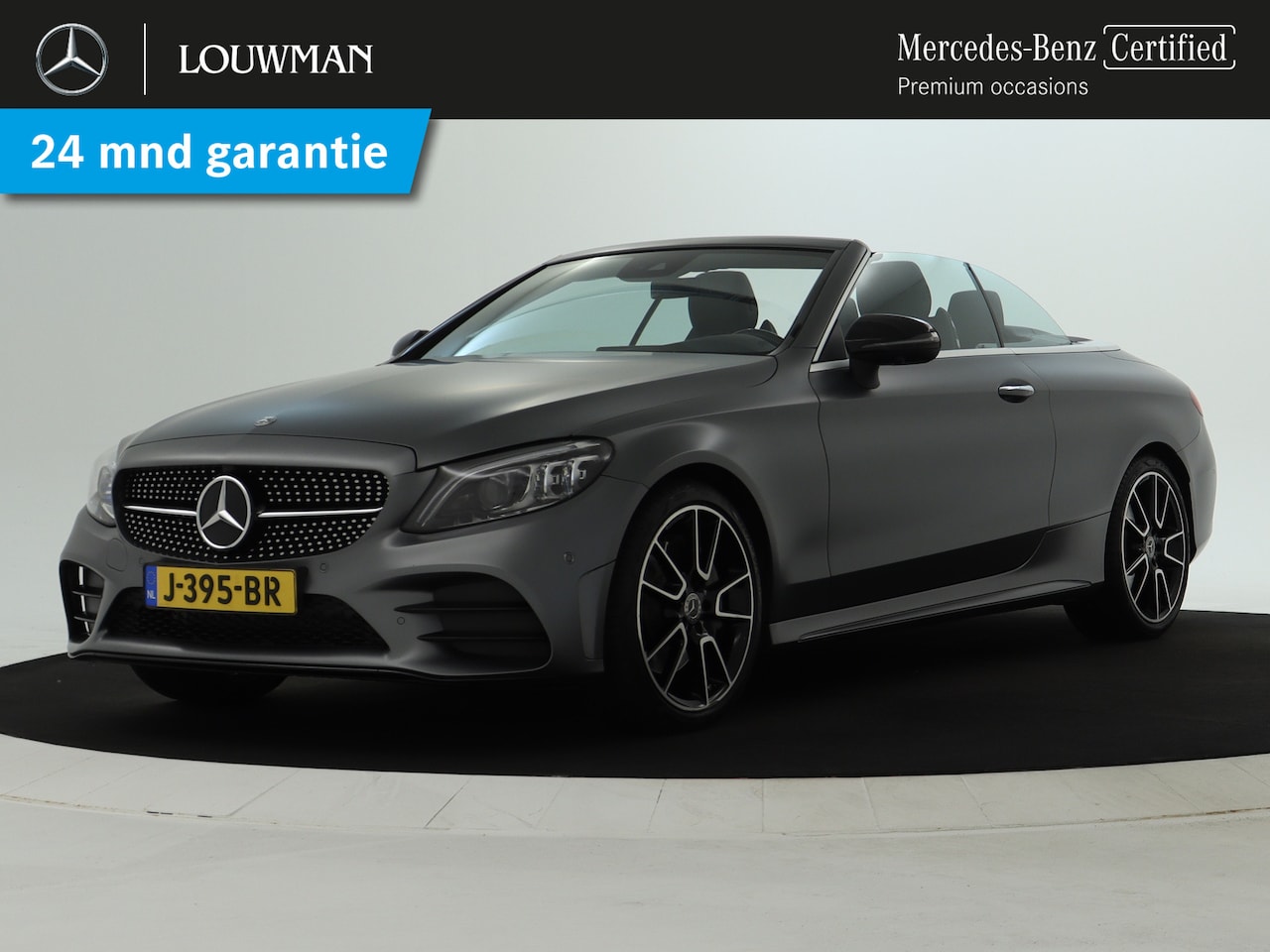 Mercedes-Benz C-klasse Cabrio - 300 4MATIC Sport Edition | 360° camera | Airscarf | Burmester | Stoelventilatie/- verwarmi - AutoWereld.nl