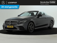 Mercedes-Benz C-klasse Cabrio - 300 4MATIC Sport Edition matt grijs magno | 360° camera | Airscarf | Burmester | Stoelvent